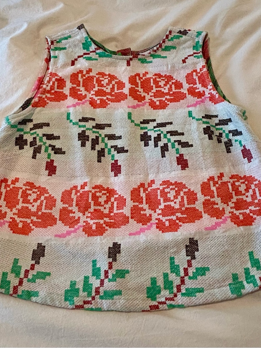 Ace & Jig Cream Floral Tank Nola top namesake